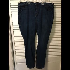 Old Navy size 18w dark jeans